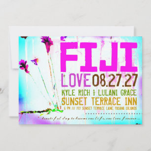FIJI ONE Invitation de Destination