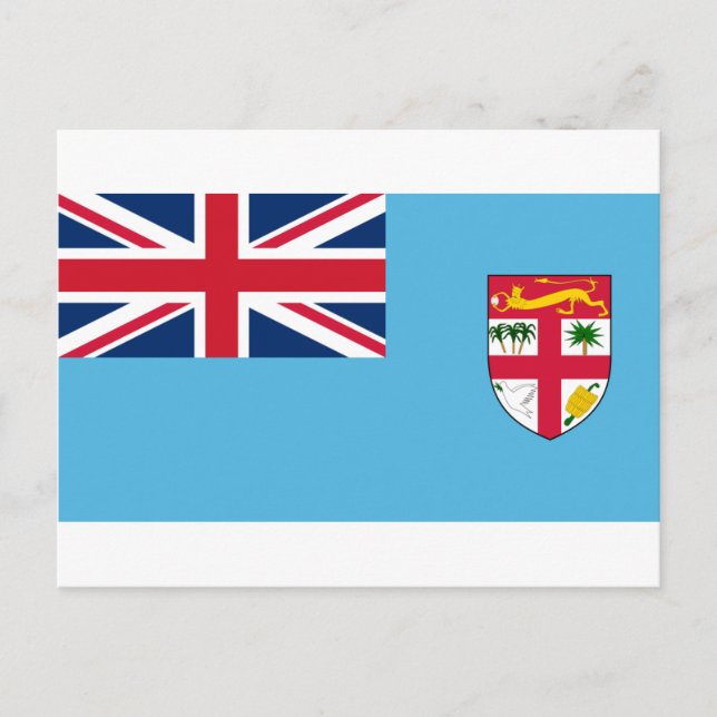 Fiji Postkarte (Vorderseite)
