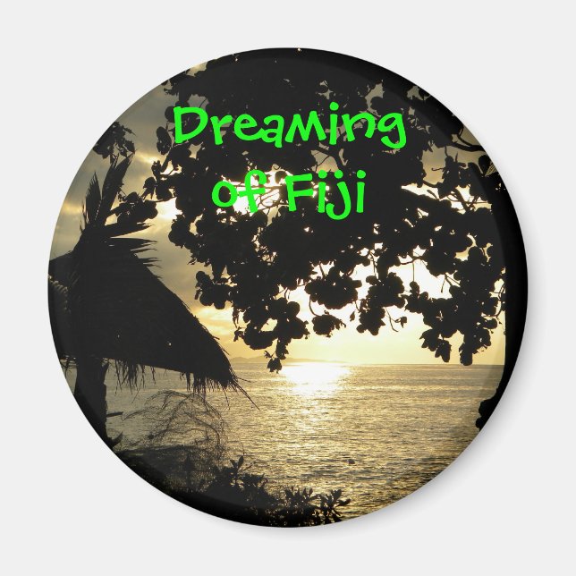 Fiji Sunset Magnet (Vorne)