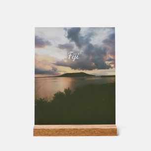 Fiji Tropisches Insel Flexibles Foto Magnet Acrylschild