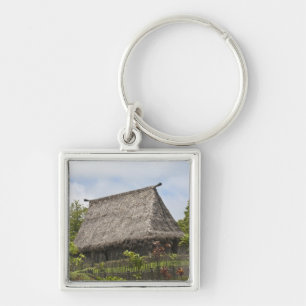 Fiji, Viti Levu Insel. Polynesisches Kulturzentrum Schlüsselanhänger