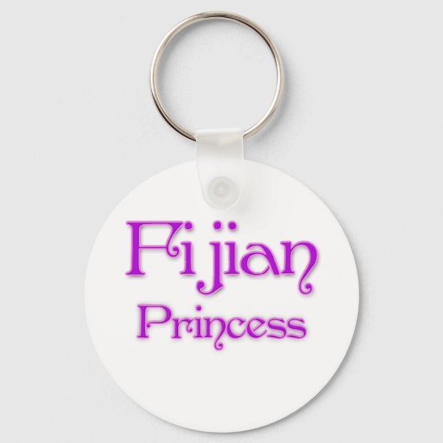 Fijian Princess Schlüsselanhänger (Vorderseite)