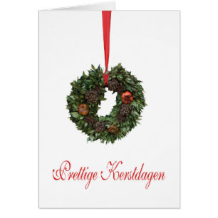 Fijne kerstdagen - Niederländische Weihnachtszeit