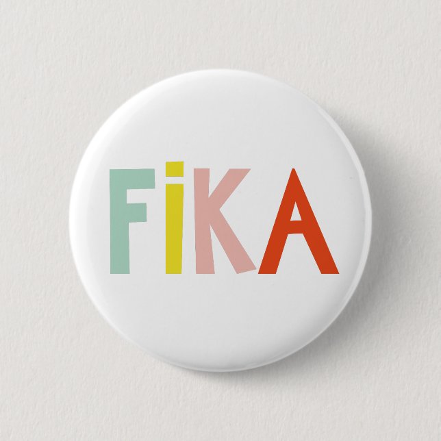 Fika Colors Button (Vorderseite)