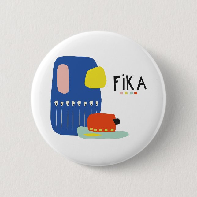 Fika Déco Button (Vorderseite)