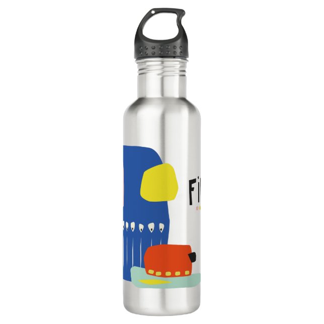 Fika Déco Stainless Steel Water Flasche Edelstahlflasche (Vorderseite)