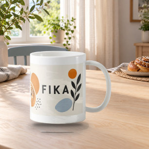 Fika-Pause Skandinavischer Kaffeebecher Kaffeetasse