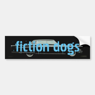 Fiktion verfolgt Autoaufkleber
