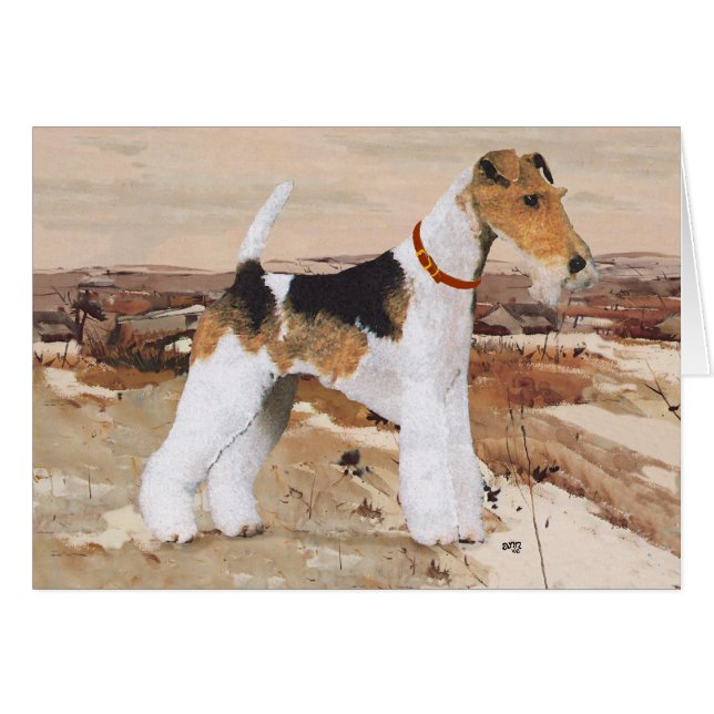 Fil Fox Terrier Automne (Devant horizontal)