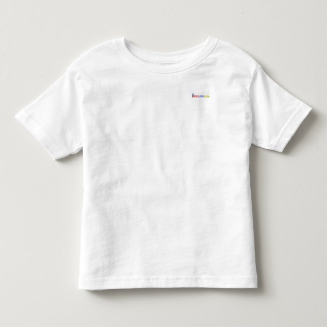 FilAm, Mischphilippinen und USA-Flagge, niedliches Kleinkind T-shirt (Vorderseite)