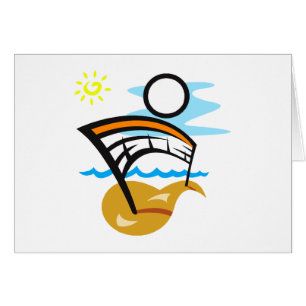 Filet et boule de volleyball