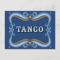 Filete Fileteado Porteño Argentine Tango Sign
