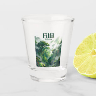 Filfil Solomuna (Grünes Band) Eritrea Schnapsglas