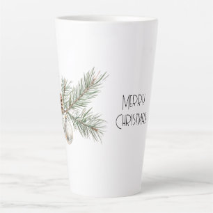 Filiale und Ornament der Heiligen Pine Cones Milchtasse