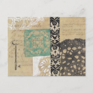 Filigran & Schlüssel II Postkarte