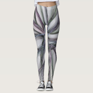 Filigrane Bewegungen Modernes abstraktes schwingen Leggings