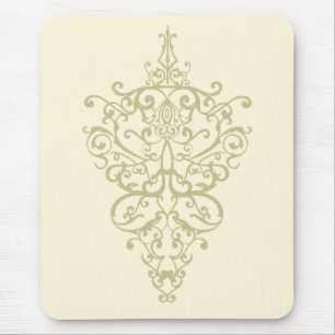 filigrane gelb mousepad