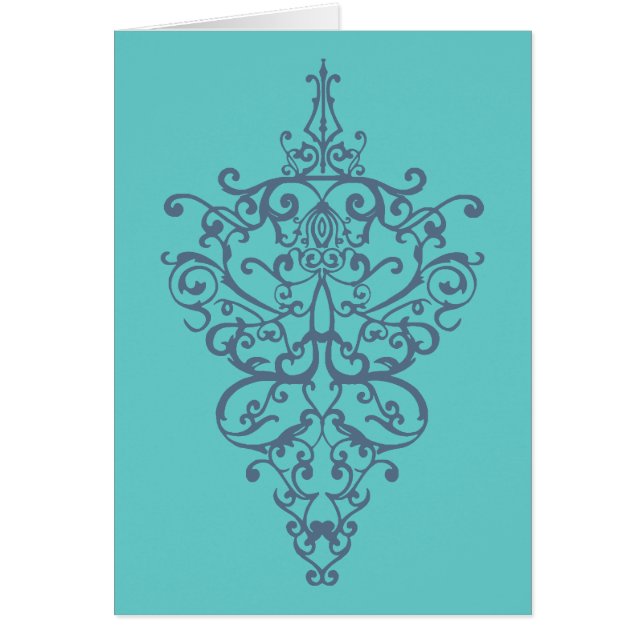 filigranes Blau (Vorne)