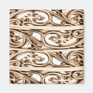 Filigree Cross Design Pattern Magnet