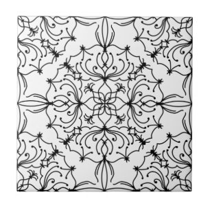 Filigree-Keramik - Wählen Sie Ihre Farbe Fliese