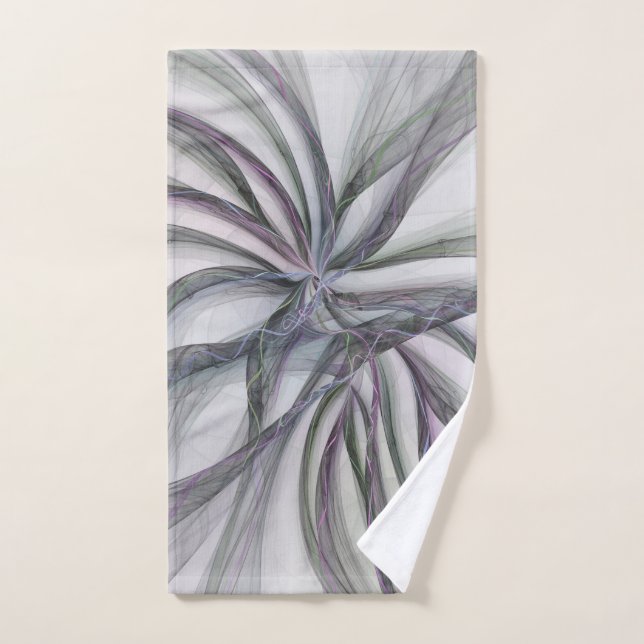 Filigree Motions Modernes Abstraktes Schwingen des Handtuch (Handtuch)