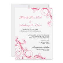 Filigree Swirl Pink