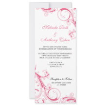 Filigree Swirl Pink