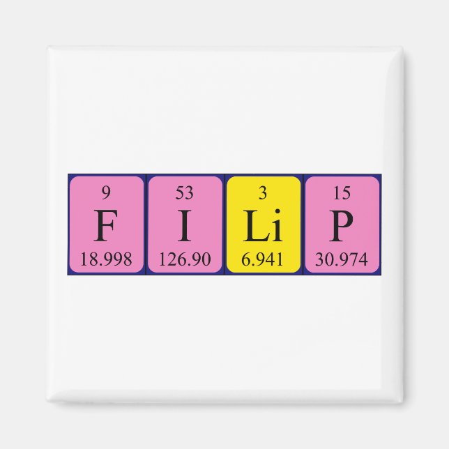 Filip Periodenmagnet Magnet (Vorne)