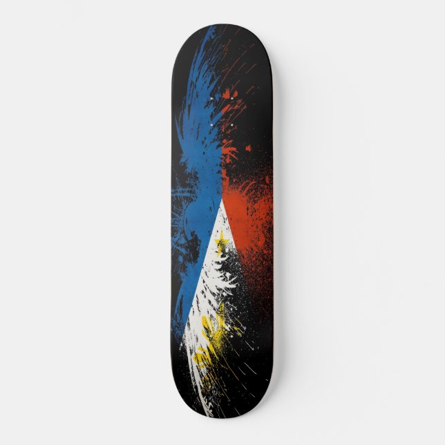 Filipino Eagle Skateboard (Vorderseite)