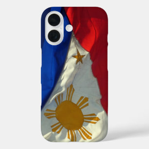 Filipino-Flagge iPhone 16 Hülle