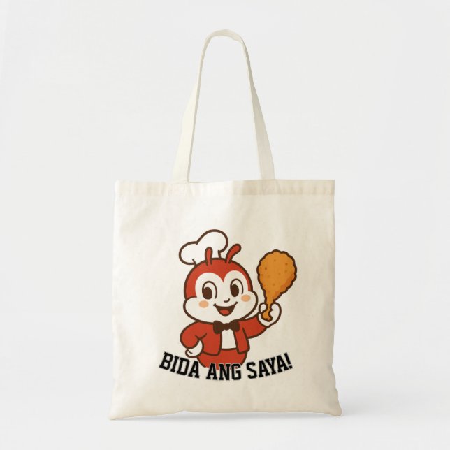 Filipino Mascot Tote Bag Tragetasche (Vorne)