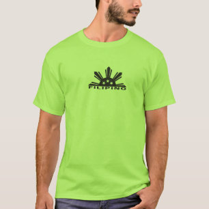 Filipino mit Philippinen-Karte T-Shirt