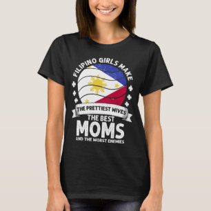 Filipino Mom Phillipines Mama Filipino American T-Shirt