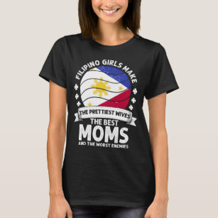 Filipino Mom Phillipines Mama Filipino American T-Shirt