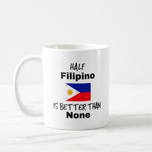 Filipino Philippinen Halbfunny Funny Gift Tasse Cu (Links)