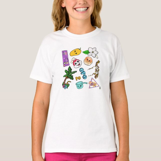 FILIPINO PINOY DINGE TABO JOLLIBEE KAWAII T-Shirt (Vorderseite)