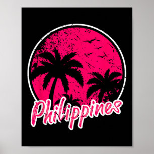 Filipino-Strand Philippinen Poster
