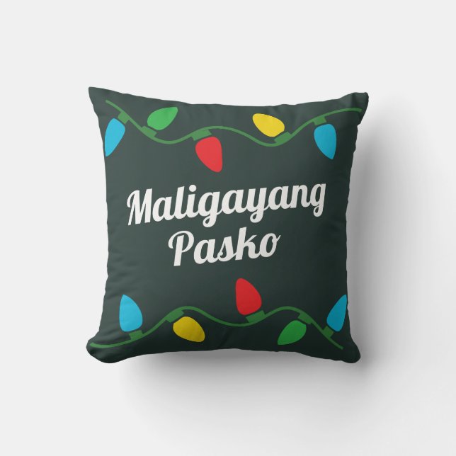 Filipino Weihnachtsdekor Kissen (Vorderseite)