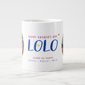 🇵🇭 Filipinoischer Vatertag mit individuellem Fot Jumbo-Tasse
