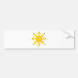 FilipinoSun   Philippinen Sun   PU Sun Autoaufkleber