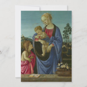 Filippino Lippi - Die Jungfrau und das Kind mit He Einladung