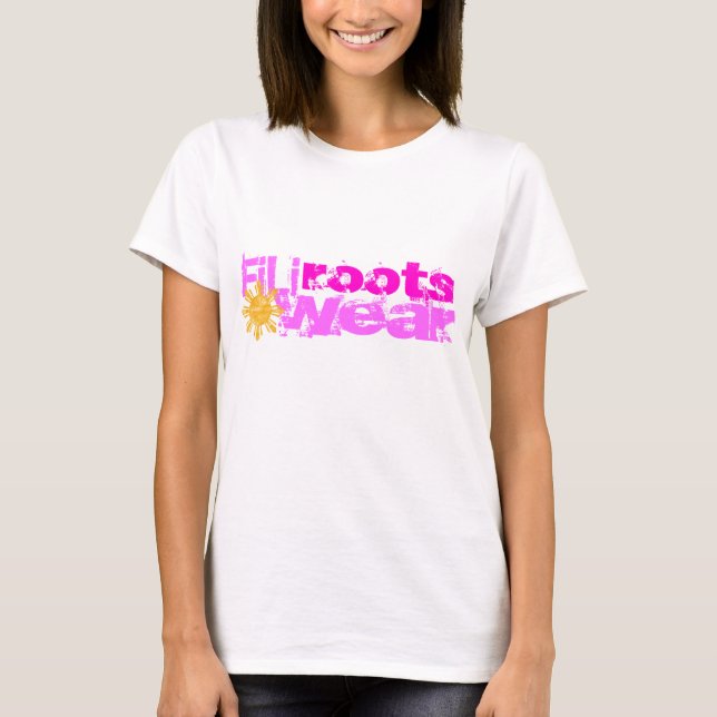 filirootswear Fingerdamen T-Shirt (Vorderseite)