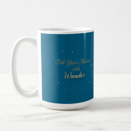 Fill Your Heart With Wonder Elegant Christmas Mug