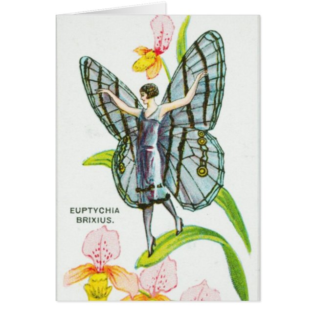 Fille argentée de papillon (Devant)