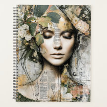 Fille artiste Botanique dame