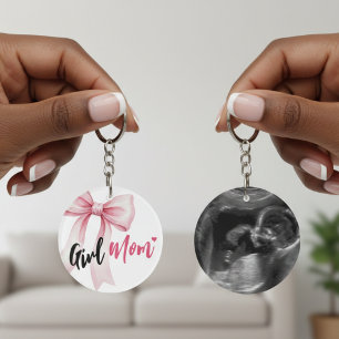 Fille au ruban rose Maman Ruban Cadeau Baby Shower