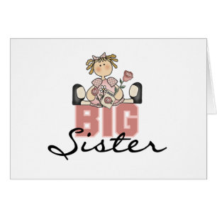 Fille avec la grande soeur de roses