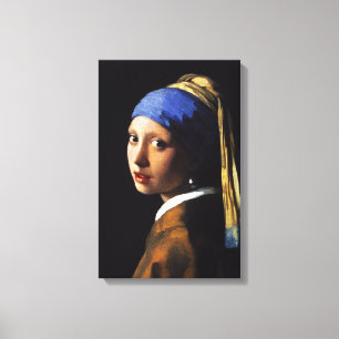 Fille avec une enveloppe de toile de boucle