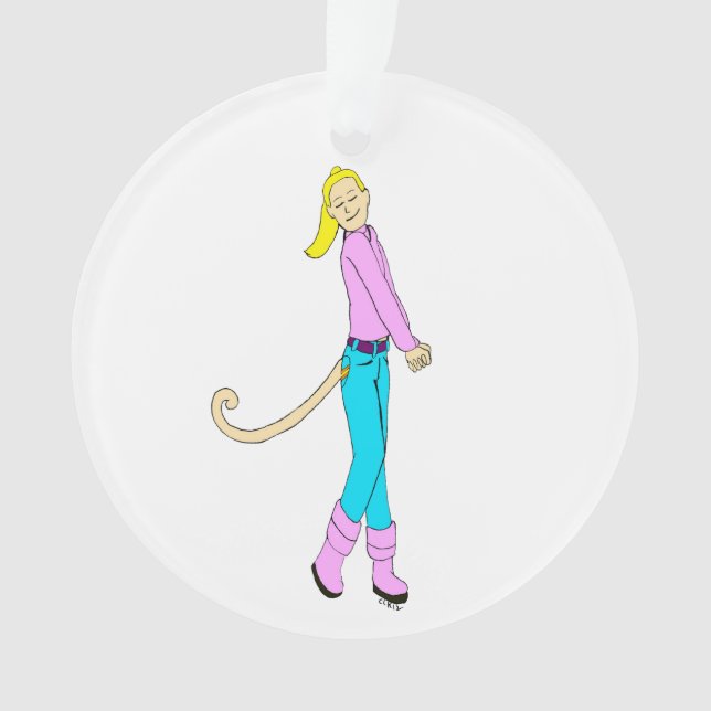 fille avec une queue (devant)