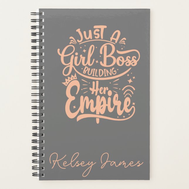 Fille Boss Construire Son Empire Personnalisé (Devant)